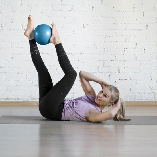 ballon pilates abdominos