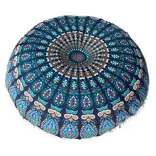 zafu coussin couleur bleu