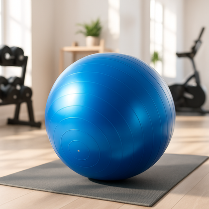 ballon de gym blue