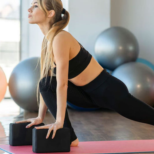 brique yoga streching