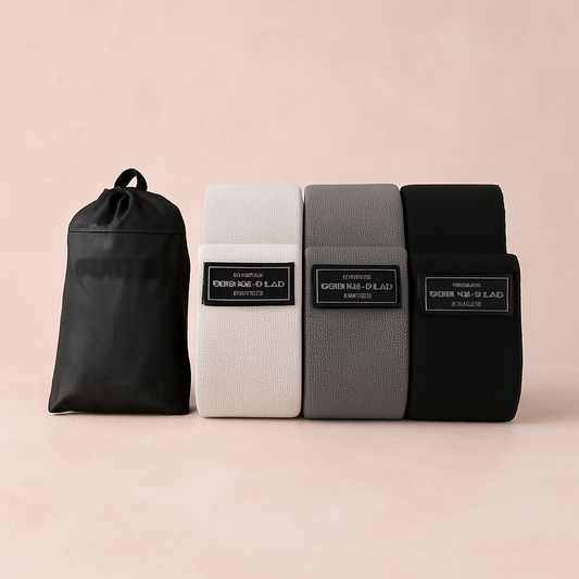elastique band fitness pochette 